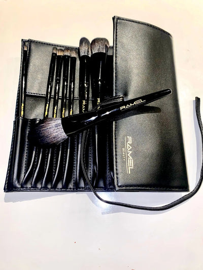 Black Vegan Brush set (10pc) - Image #5