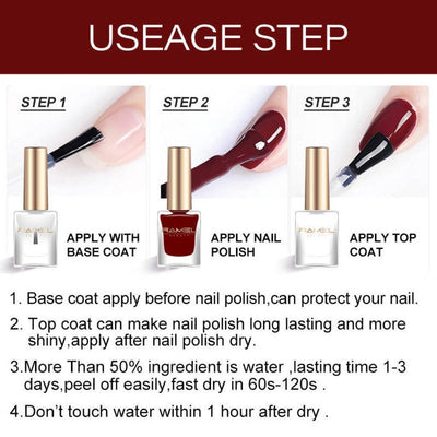 Vegan Breathable Nailpolish Top Coat