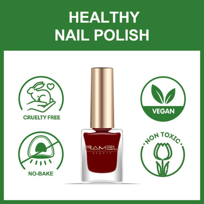 Vegan Breathable Nailpolish Rose
