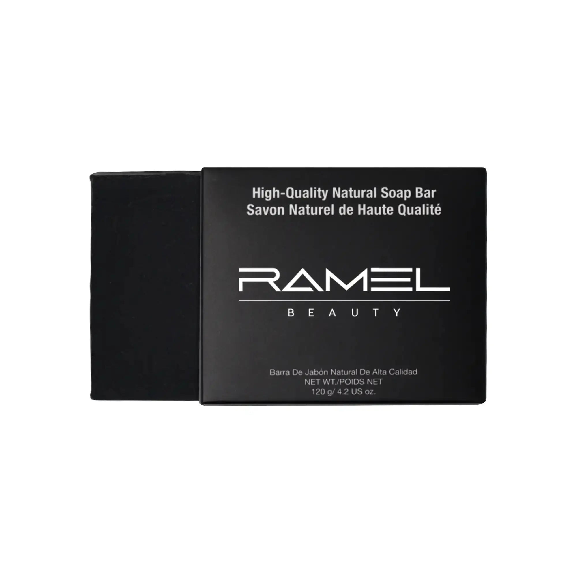 Natural Charcoal Lather Soap - Image #1